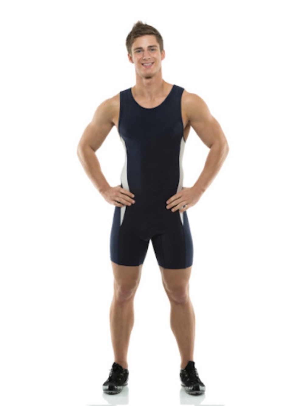 ASICS Wrestling Singlet Medium Gently worn 90% nylon/10% spandex